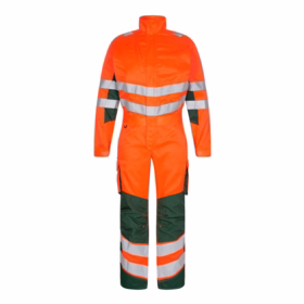 F. Engel - Kedeldragt Hi-vis 4545 Orange/grøn