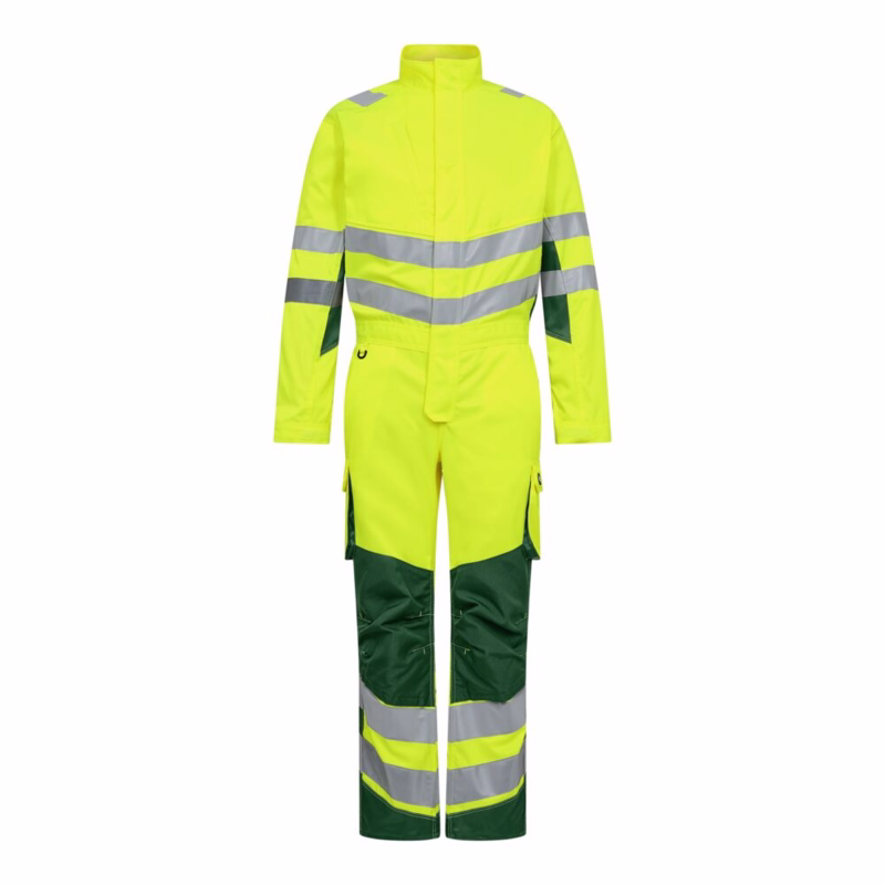 Kedeldragt Hi-vis 4545 Gul/grøn, str. XS