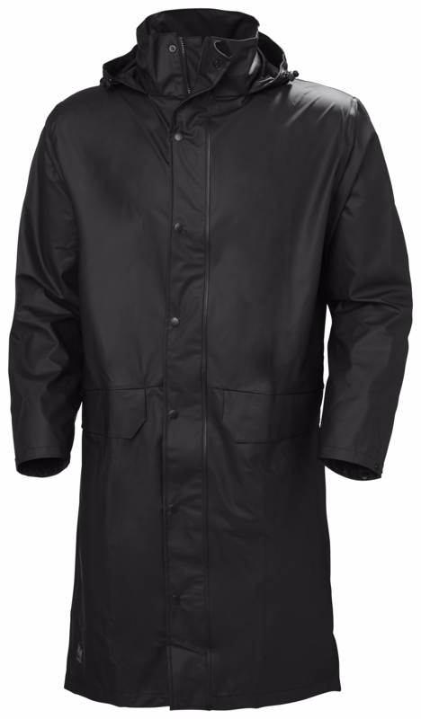Regnjakke Voss 70186 Sort, str. 3XL