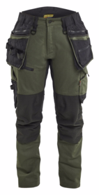 Blåkläder - Arbejdsbuks Dame 7170 Skovgrøn/sort