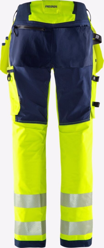 Arbejdsbuks Hi-Vis Dame 134239 gul/marine, str. 48