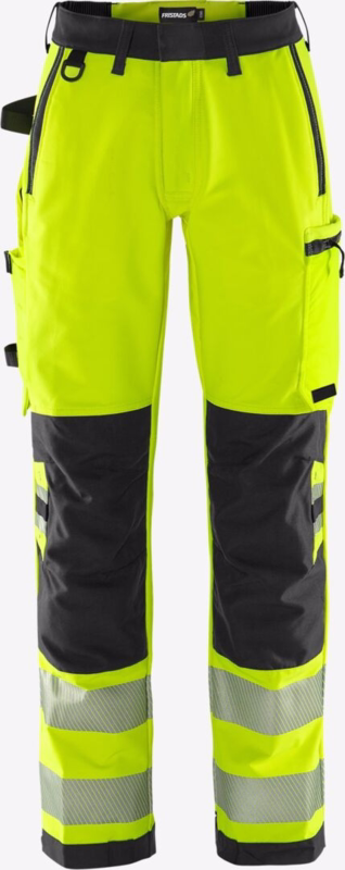Arbejdsbuks Hi-Vis Dame 134241 gul/sort, str. 34