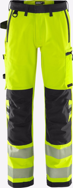 Arbejdsbuks Hi-Vis 134189 gul/sort, str. C44