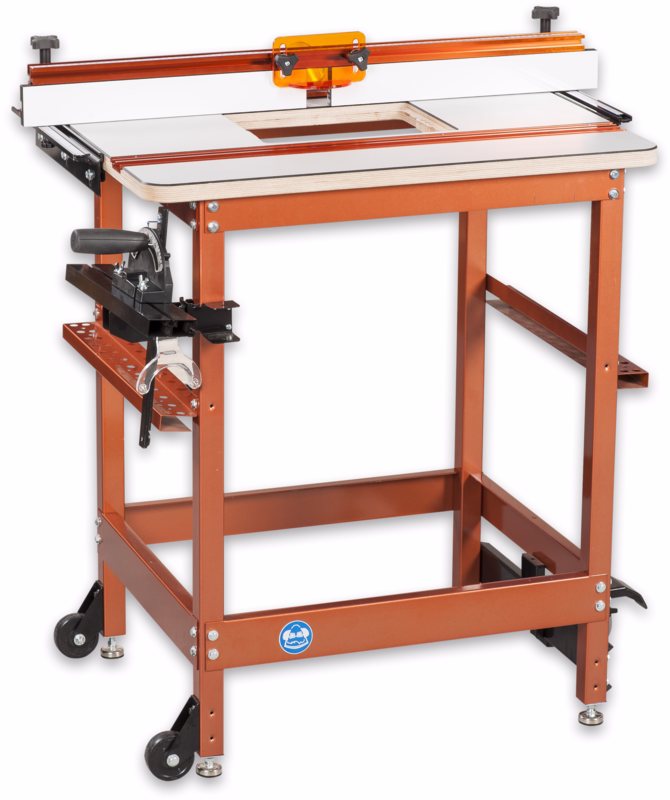 Fræsebord til overfræser, laminattop