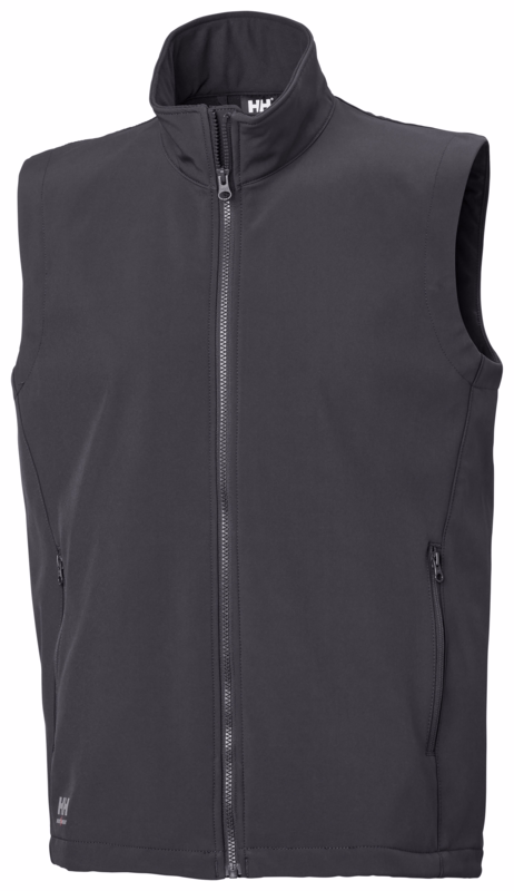 Softshell vest Manchester 74086 Ebony, str. 4XL