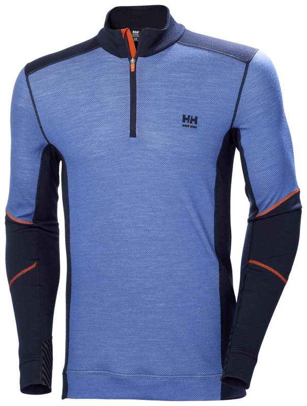 Undertrøje L/Æ Lifa m/lyn 75107 Navy/stone, str. 4XL