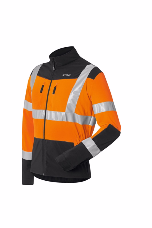 Advarselsjakke vent 471 Hi-viz orange/sort, str. L