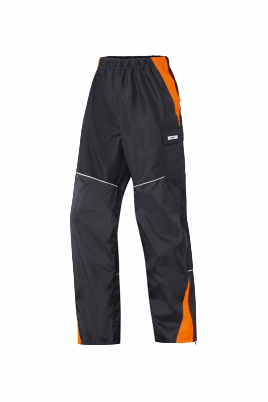 Regnbukser raintec sort, Str. 2XL