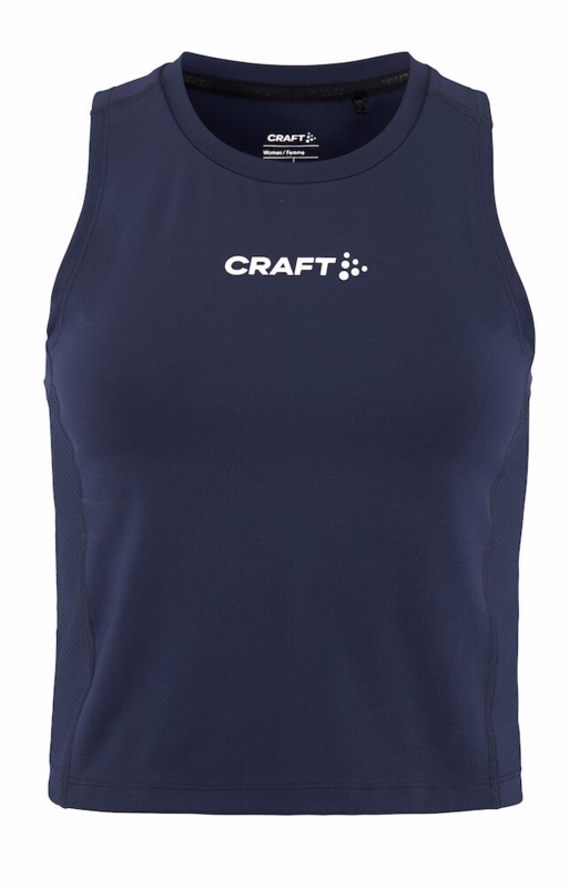 Singlet Crop 1914665 Dame Rush Navy, str. XS