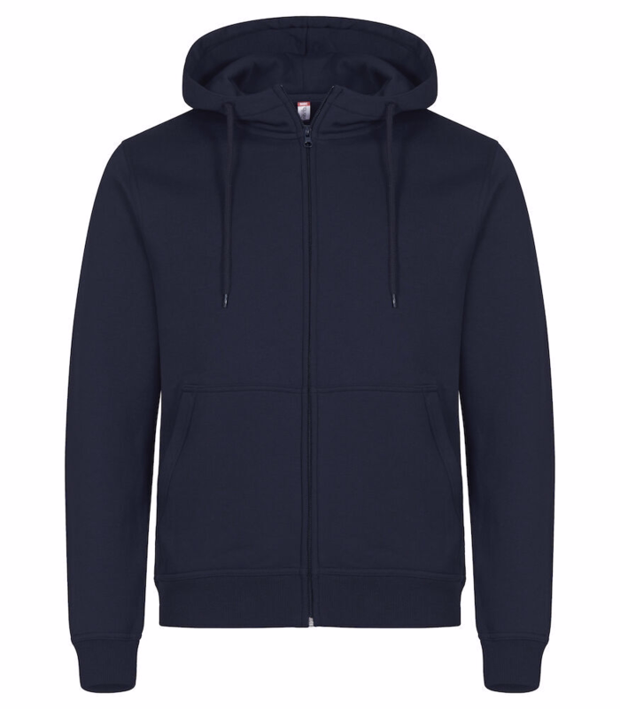 Hættetrøje m/lyn 0201034 Miami Mørk Marine, str. 3XL