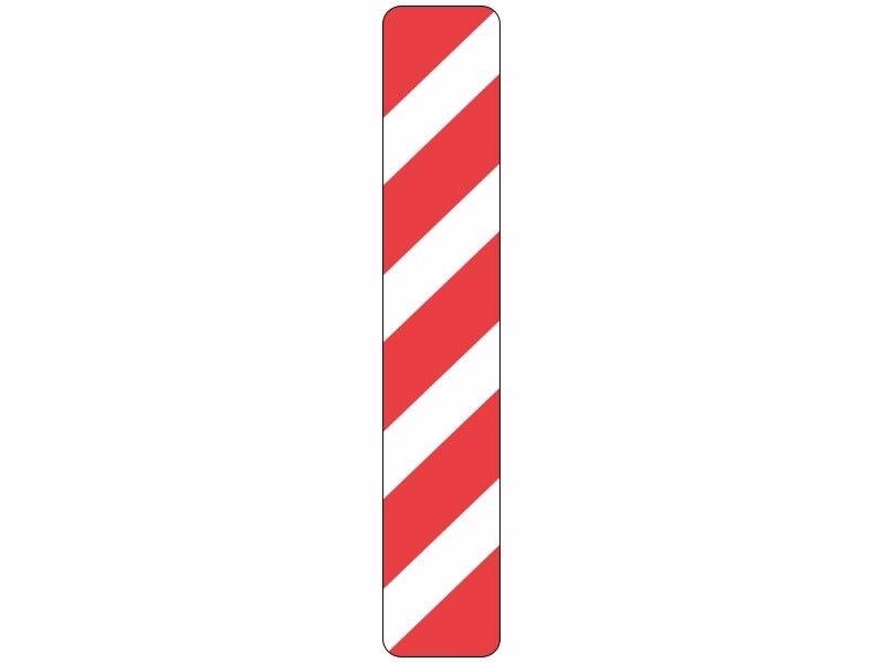 Kantafmærkning N42.3 50x12,5 cm T4 refleks