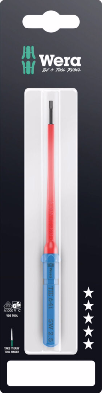 Bits Kompakt VDE 64 i 2,5 x 157 mm TIE SB