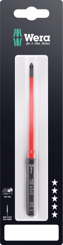 Bits Kompakt VDE 65 iS PZ 2 x 157 mm TIE SB