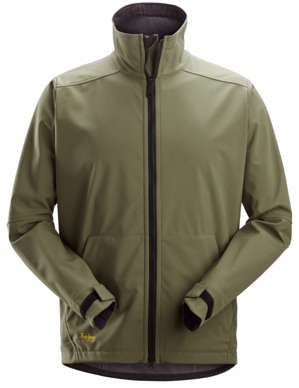Softshell jakke 1205 Khakigrøn, str. M