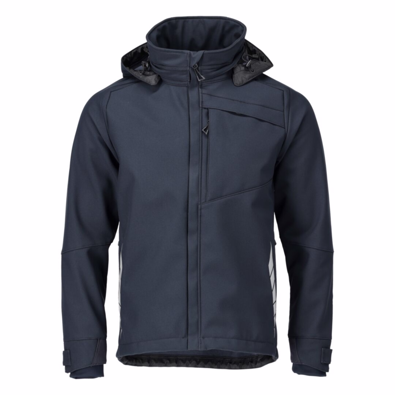Softshell jakke 23102 Mørk marine, str. S