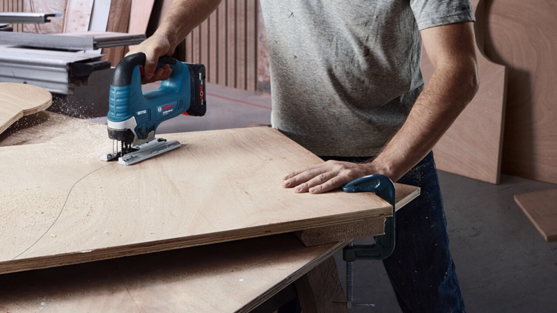 Stiksav GST 18V-125 B SOLO, L-BOXX