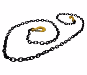 Danløft - Trækkæde OC-OP, 1 strenget 5000kg, 6m m/opkorterkrog