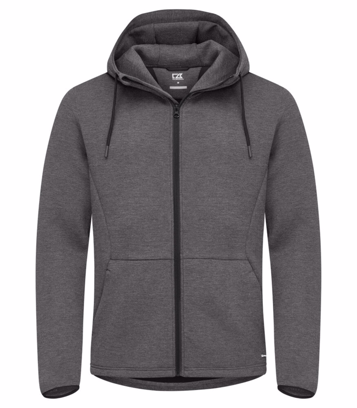 Hættetrøje m/lyn Pemberton 358418 Antra mel str. 4XL
