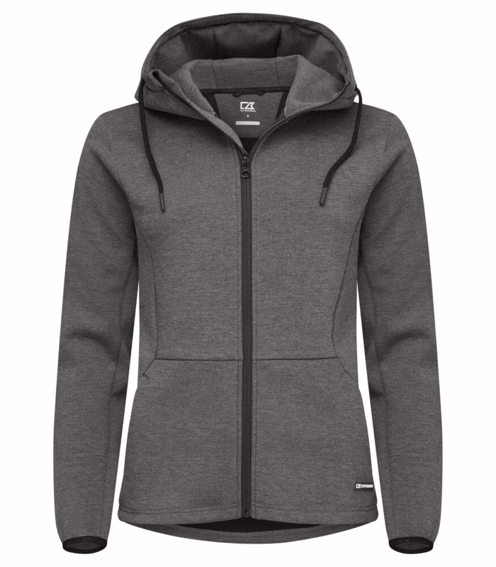 Hættetrøje m/lyn Dame Pemberton 358419 Antra mel str. XL