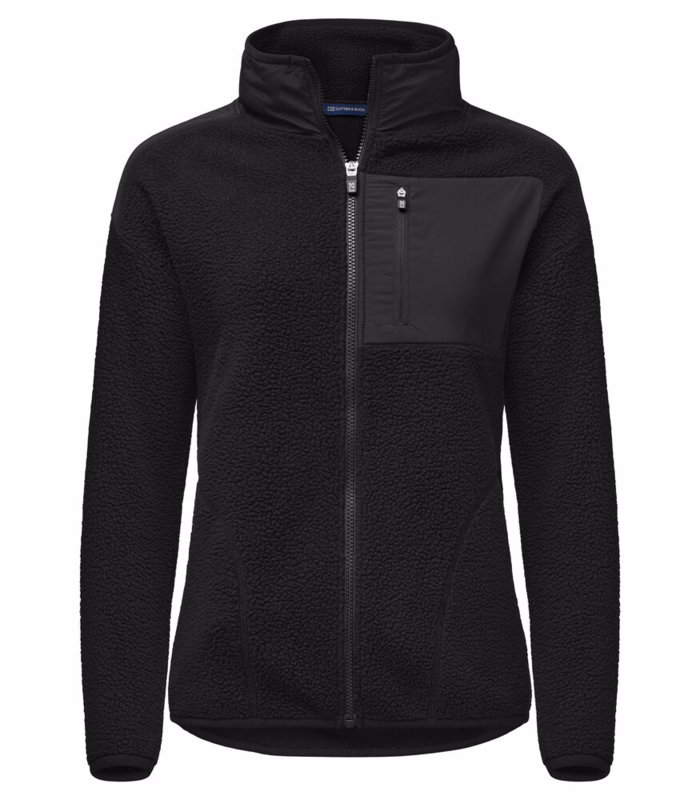 Fleecejakke Dame Cascade 351471 Sort str. XS