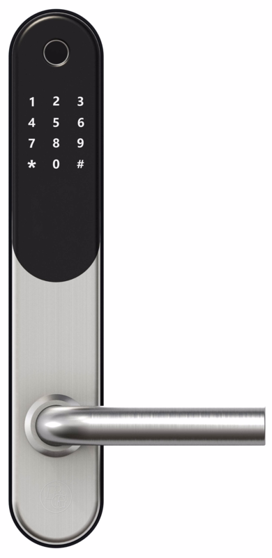 Langskiltesæt Smart Lock BG5000 glat RS u/skandin. lås