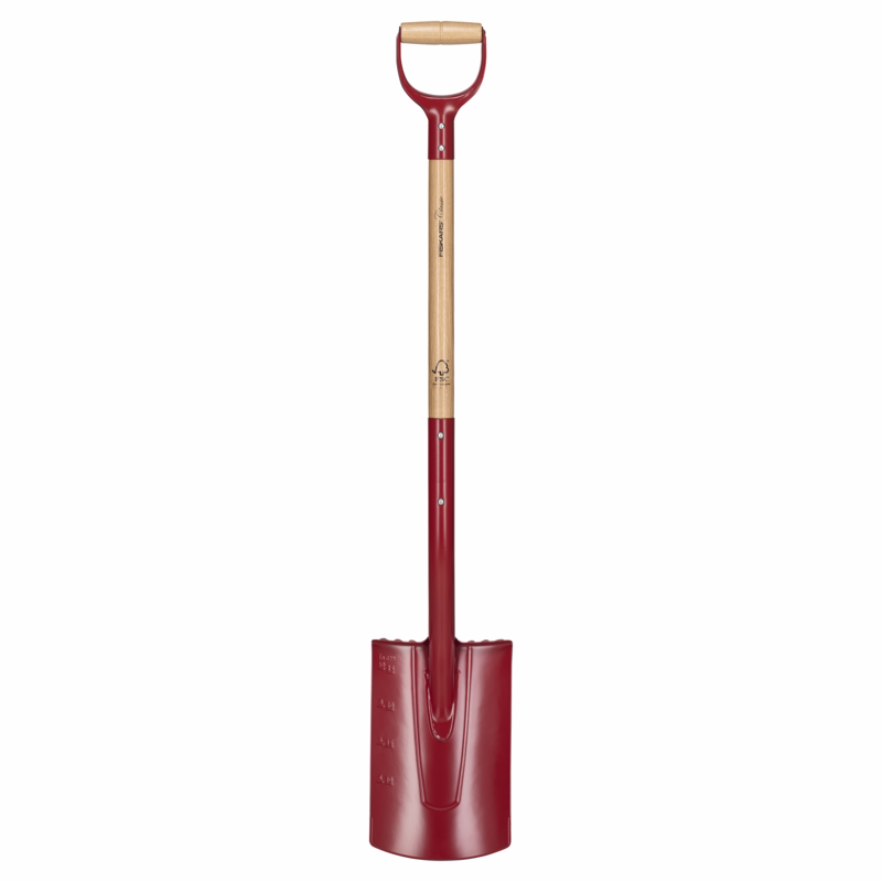Spade Classic afrundet m/langt skaft FSC
