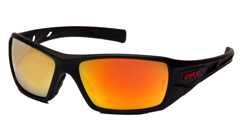 Sikkerhedsbrille Velar Sort/orange spejl