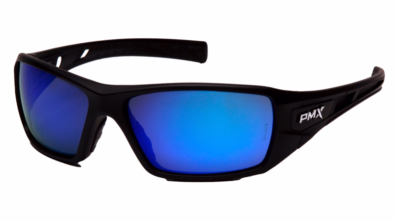 Sikkerhedsbrille Velar Sort/blå spejl