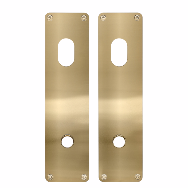 Langskilte mess 215x55x2mm cyl cc105mm P1301.92AA