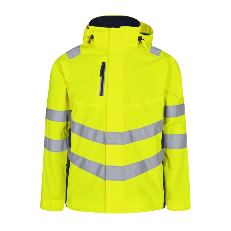 Skaljakke Hi-vis 1146 Gul/blue ink, str. S
