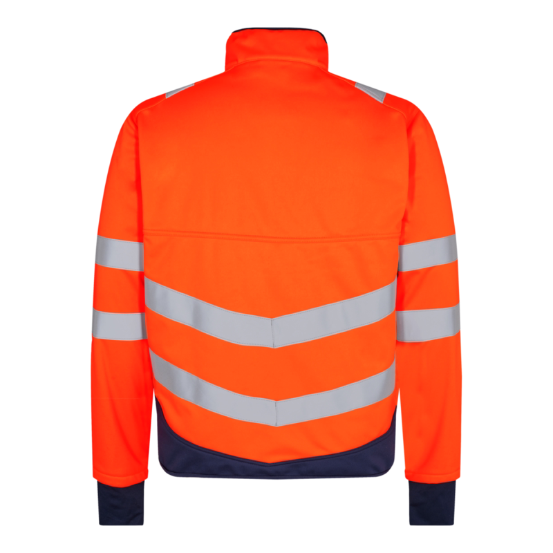 Softshelljakke Hi-vis 1150 Orange/blue ink, str. 5XL