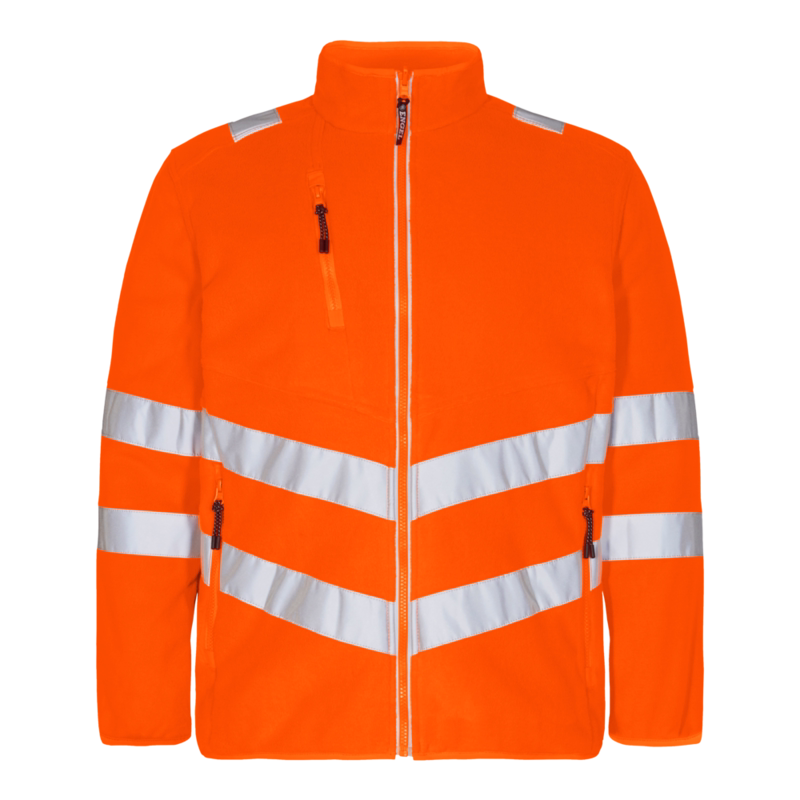 Fleecejakke Hi-vis 1192 Orange, str. XL