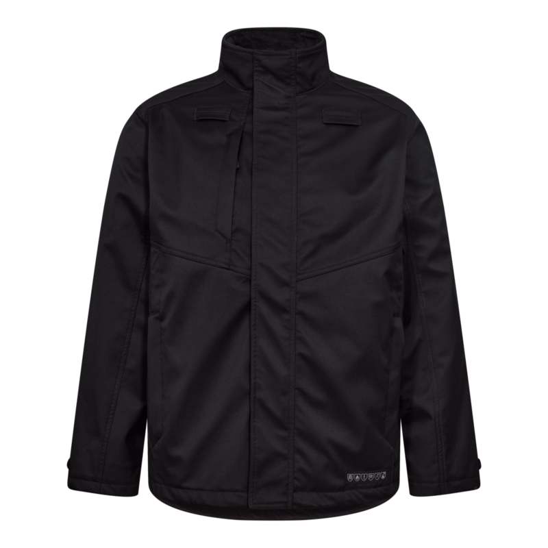 Softshelljakke 1323 Sort, str. 6XL