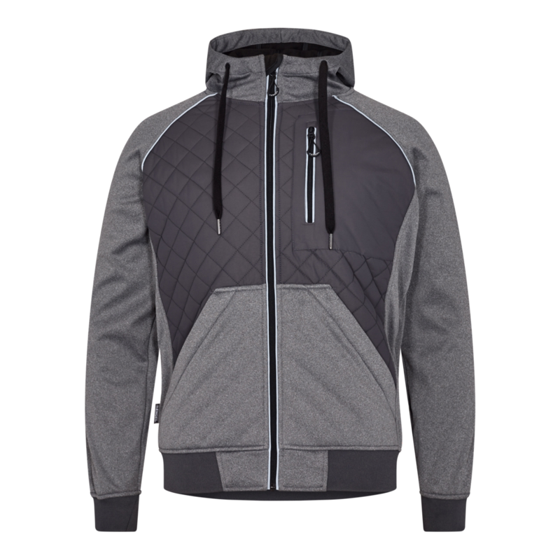 Softshelljakke 1361 Antrazitgrå, str. XS