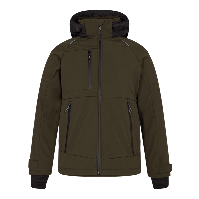Softshelljakke 1377 Forest green, str. S