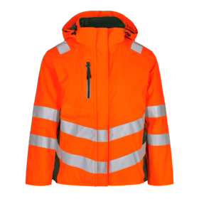 F. Engel - Vinterjakke Dame Hi-vis 1943 Orange/grøn