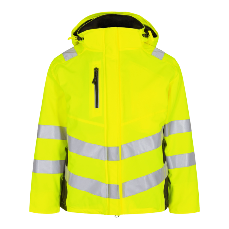 Vinterjakke Dame Hi-vis 1943 Gul/sort, str. XL