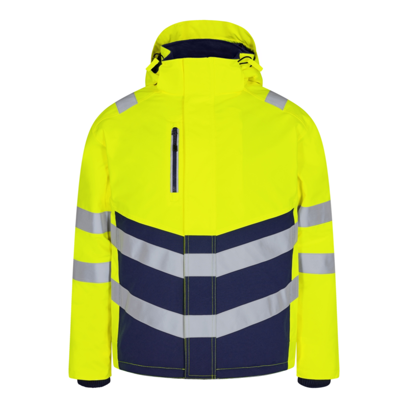 Vinterjakke Hi-vis 1948 Gul/blue ink, str. 6XL