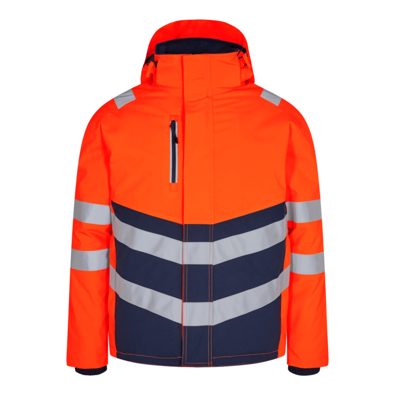 Vinterjakke Hi-vis 1948 Orange/blue ink, str. 3XL