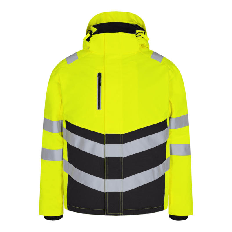 Vinterjakke Hi-vis 1948 Gul/sort, str. 3XL