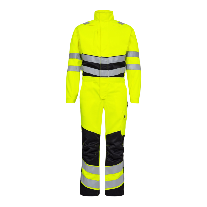 Kedeldragt Hi-vis 4231 Gul/sort, str. 5XL