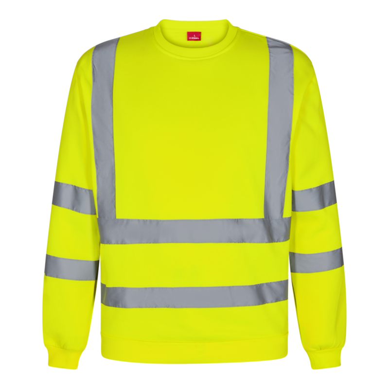Sweatshirt Hi-vis 8041 Gul, str. 4XL