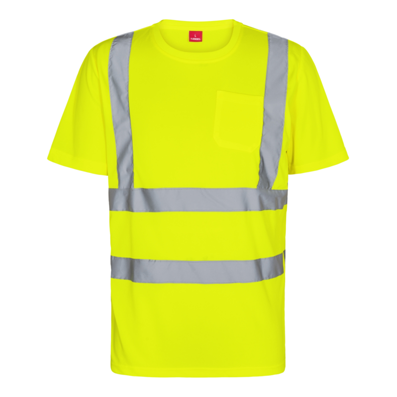 T-shirt Hi-vis 9541 Gul, str. XS