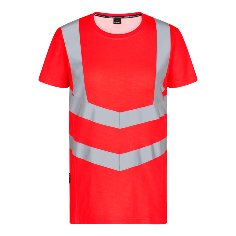 T-shirt Dame Hi-vis 9542 Rød, str. M