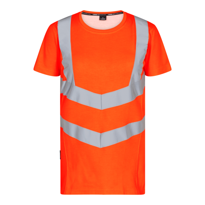 T-shirt Dame Hi-vis 9542 Orange, str. L