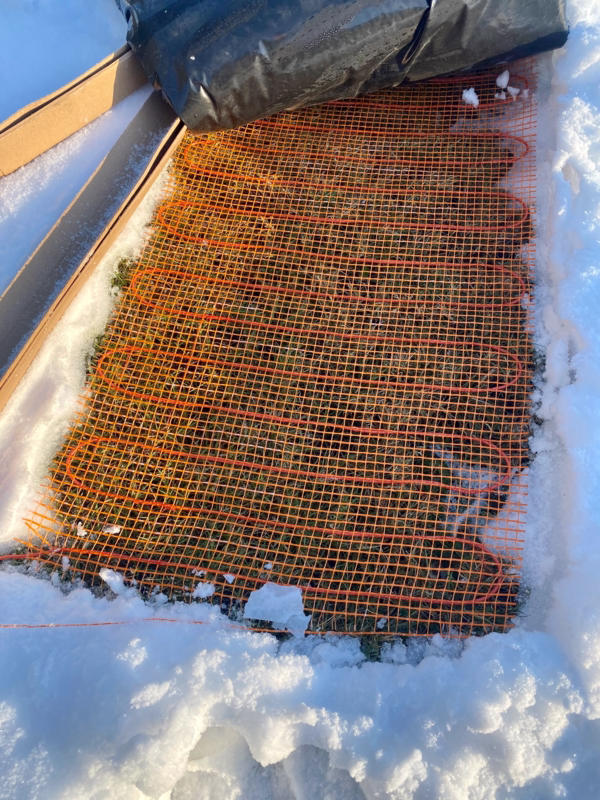 Vintermåtte 120W 1,5 m2 (0,5x3 m)