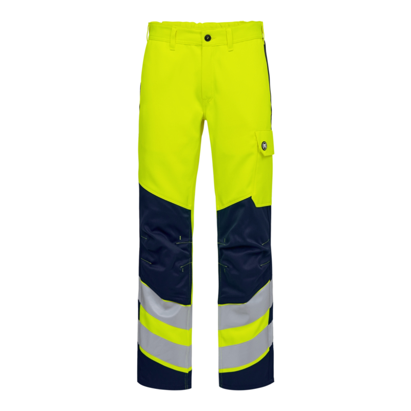 Arbejdsbuks Hi-vis 2321 Gul/blue ink, str. K132