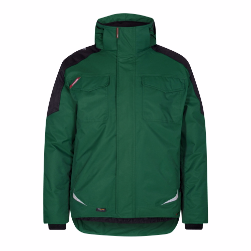 Vinterjakke 1410 Grøn/Sort, str. 2XL