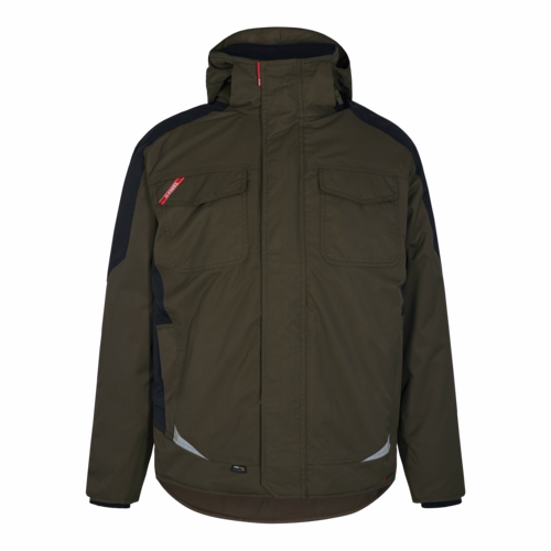 Vinterjakke 1410 Forest Green/Sort, str. M