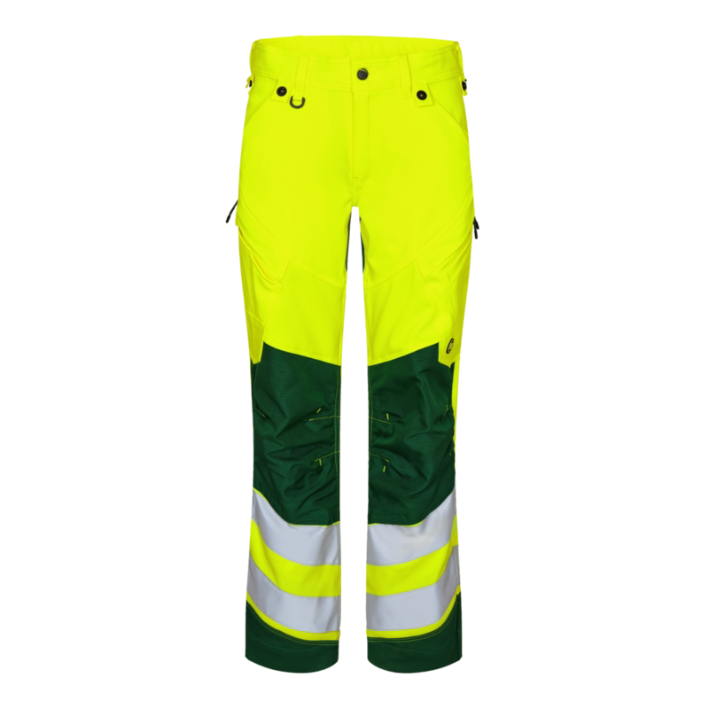 Arbejdsbuks Hi-vis 2544 Gul/grøn, str. 132